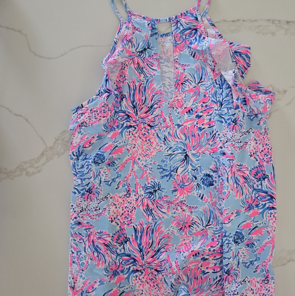 Lilly Pulitzer Ruffle Tank - Picture 5 of 5